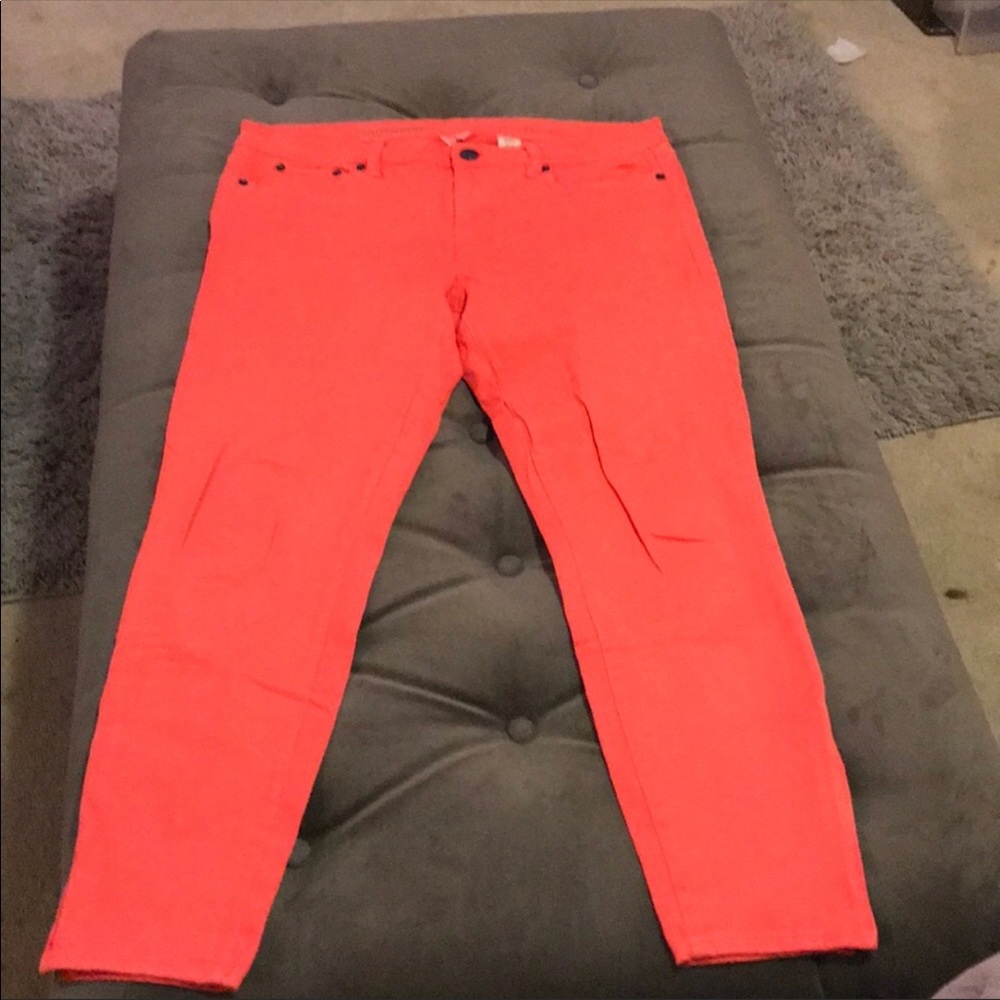 J Crew cropped jeans